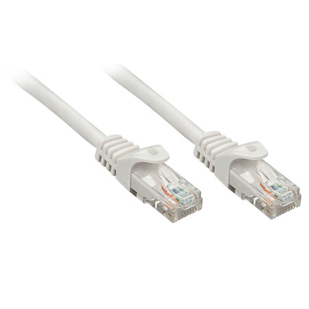 Lindy 48400 cavo di rete Grigio 0,5 m Cat5e U UTP (UTP)