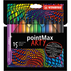 STABILO pointMax ARTY penna tecnica Medio Multicolore 15 pz