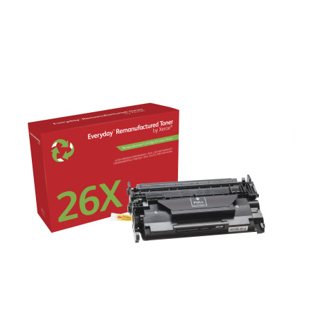 Everyday Toner rigenerato ™ di Xerox Mono compatibile con HP 26X (CF226X), High capacity