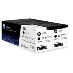 HP Confezione da 2 cartucce originali di Toner nero LaserJet 78A