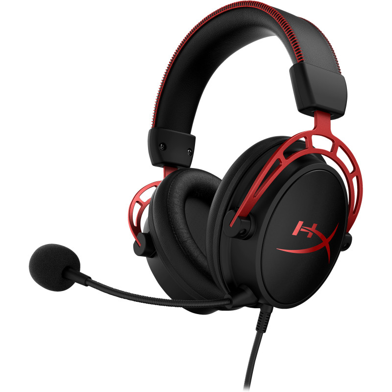 HyperX Cloud Alpha – Cuffie da gaming (nero-rosso)