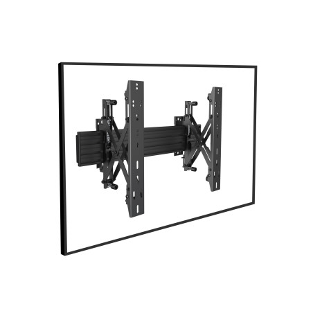 Equip 650355 Supporto per display espositivi 165,1 cm (65") Nero