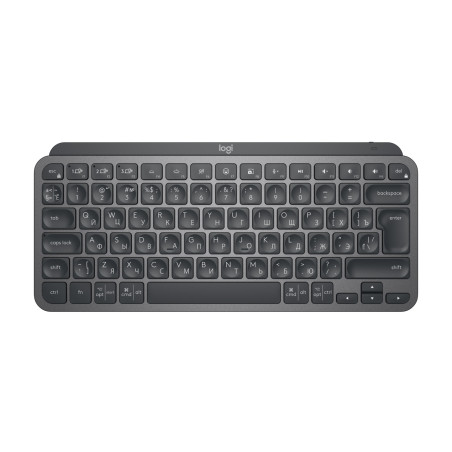 Logitech MX Keys Mini for Business tastiera Ufficio RF senza fili + Bluetooth QWERTY Russo Grafite