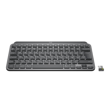 Logitech MX Keys Mini for Business tastiera Ufficio RF senza fili + Bluetooth QWERTY Russo Grafite