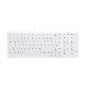 CHERRY AK-C7000 tastiera Medico USB QWERTZ Tedesco Bianco