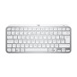 Logitech MX Keys Mini for Business tastiera Ufficio RF senza fili + Bluetooth AZERTY Francese Alluminio, Bianco