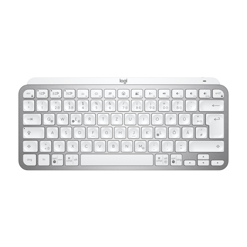 Logitech Mx Keys Mini For Business tastiera Ufficio RF senza fili + Bluetooth QWERTZ Tedesco Grigio