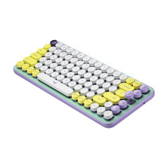 Logitech POP Keys Wireless Mechanical Keyboard With Emoji Keys tastiera Universale Bluetooth AZERTY Francese Colore menta