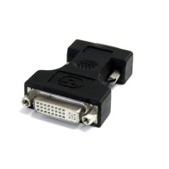 StarTech.com Adattatore DVI a VGA - Cavo Convertitore DVI a VGA - Femmina   Maschio - Nero