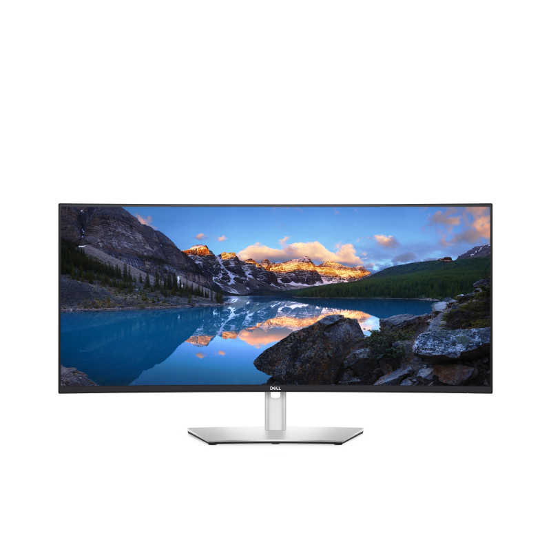 DELL UltraSharp U3824DW LED display 95,2 cm (37.5") 3840 x 1600 Pixel Wide Quad HD+ LCD Nero, Argento