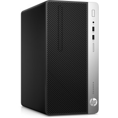 HP ProDesk 400 G5 Intel® Core™ i5 i5-8500 8 GB DDR4-SDRAM 1 TB HDD Windows 10 Pro Micro Tower PC Nero, Argento