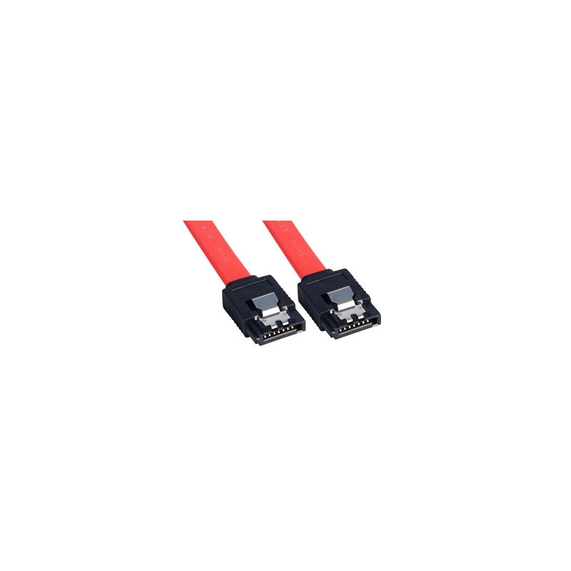 Lindy SATA Cable, 0.5m cavo SATA 0,5 m Rosso