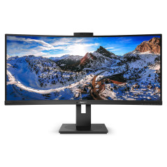 Philips P Line 346P1CRH 00 LED display 86,4 cm (34") 3440 x 1440 Pixel UltraWide Quad HD Nero