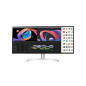 LG 34WK95UP-W Monitor PC 86,4 cm (34") 5120 x 2160 Pixel 5K Ultra HD LED Bianco