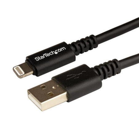 StarTech.com Cavo connettore lungo Lightning a 8 pin Apple a USB per iPhone   iPod   iPad nero 3 m