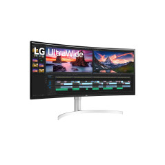 LG 38WN95CP-W Monitor PC 96,5 cm (38") 3840 x 1600 Pixel Quad HD+ QLED Bianco