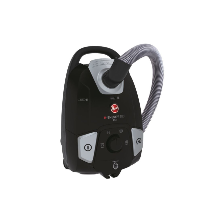 Hoover H-ENERGY 300 , Aspirapolvere a traino, 4L, 850W, Con sacchetto