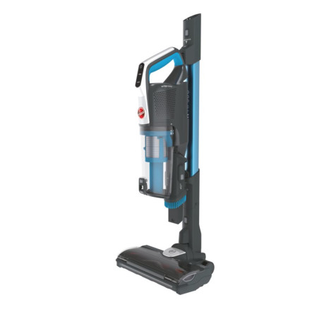 Hoover HF522STP 011 Aspirapolvere a bastone Batteria Secco Micro Senza sacchetto 0,45 L 290 W Blu, Grigio