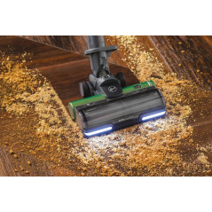 Hoover HF920P 011 Aspirapolvere a bastone Batteria Secco EPA Senza sacchetto 0,7 L 350 W Metallico, Verde 4 Ah