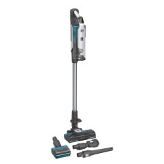 Hoover HF9, Aspirapolvere senza filo, Blu Grigio, 0,7L, Senza sacchetto