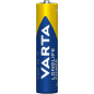 Varta Longlife Power, Batteria Alcalina, AAA, Micro, LR03, 1.5V, Blister da 4, Made in Germany