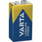 Varta Longlife Power, Batteria Alcalina, 9V, E-Block, 6LP3146