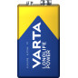 Varta Longlife Power, Batteria Alcalina, 9V, E-Block, 6LP3146