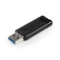 Verbatim PinStripe 3.0 - Memoria USB 3.0 da 128GB  - Nero