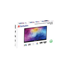 Verbatim 49591 Monitor PC 35,6 cm (14") 1920 x 1080 Pixel Full HD LCD Touch screen Nero