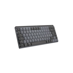 Logitech MX Mini Mechanical tastiera Ufficio RF senza fili + Bluetooth QWERTY Danese, Finlandese, Norvegese, Svedese Grafite,