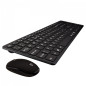 V7 CKW550UKBT tastiera Mouse incluso Universale USB + Bluetooth QWERTY Inglese UK Nero