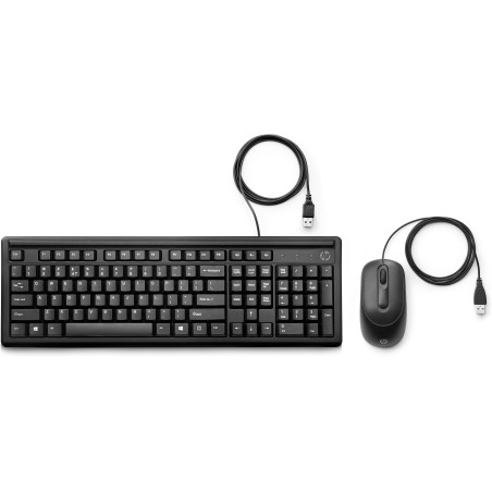 HP Wired Keyboard and Mouse 160