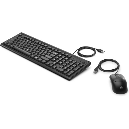 HP Wired Keyboard and Mouse 160