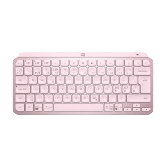 Logitech MX Keys Mini tastiera Universale RF senza fili + Bluetooth QWERTY Nordic Rosa