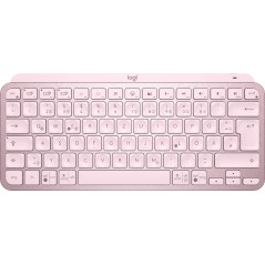 Logitech MX Keys Mini tastiera Ufficio RF senza fili + Bluetooth QWERTZ Tedesco Rosa