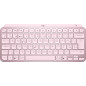 Logitech MX Keys Mini tastiera Ufficio RF senza fili + Bluetooth QWERTZ Svizzere Rosa