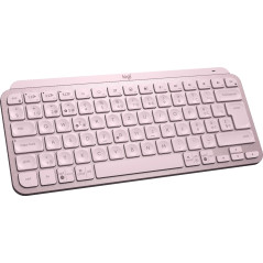 Logitech MX Keys Mini tastiera Ufficio RF senza fili + Bluetooth QWERTZ Svizzere Rosa