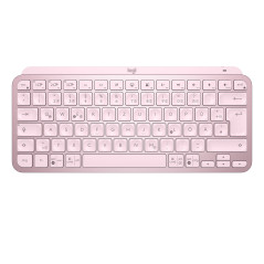 Logitech MX Keys Mini tastiera Ufficio RF senza fili + Bluetooth QWERTY Inglese Rosa