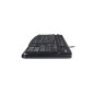 Logitech K120 Corded Keyboard tastiera Universale USB AZERTY Francese Nero