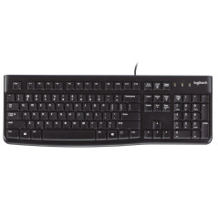 Logitech Keyboard K120 for Business tastiera Universale USB QWERTY Spagnolo Nero