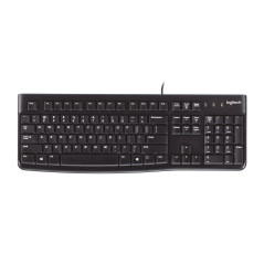 Logitech Keyboard K120 for Business tastiera Universale USB QWERTY Inglese Nero