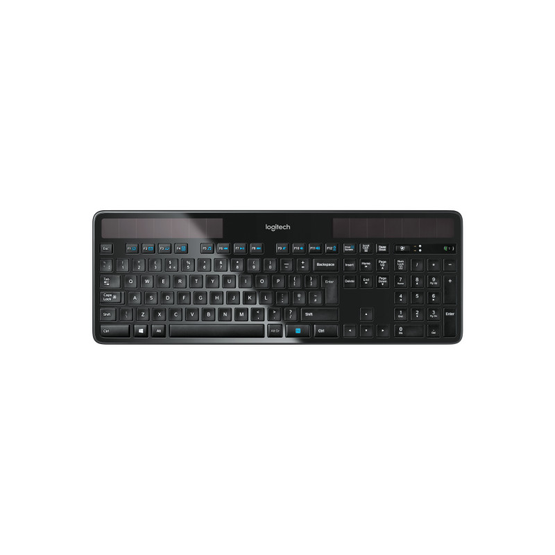 Logitech Wireless Solar Keyboard K750 tastiera Universale RF Wireless QWERTZ Tedesco Nero