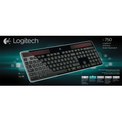 Logitech Wireless Solar Keyboard K750 tastiera Universale RF Wireless QWERTZ Tedesco Nero