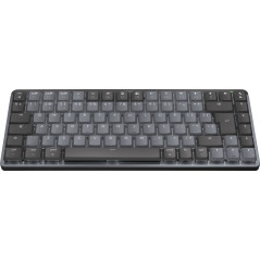 Logitech MX Mini Mechanical for Mac tastiera Ufficio Bluetooth QWERTY Inglese UK Grafite, Grigio