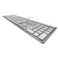 CHERRY KC 6000 SLIM FOR MAC tastiera Ufficio USB QWERTY Inglese UK Argento