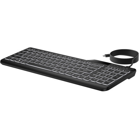 HP 405 Multi-Device Backlit Wired Keyboard