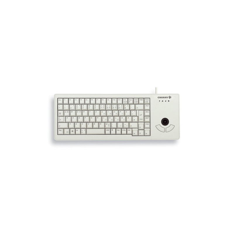 CHERRY XS Trackball tastiera Universale USB QWERTY Inglese US Grigio