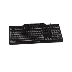 CHERRY KC 1000 SC tastiera Ufficio USB QWERTY Inglese US Nero