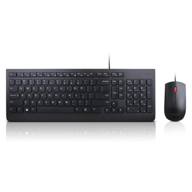 Lenovo 4X30L79883 tastiera Mouse incluso Universale USB QWERTY Inglese US Nero