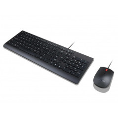 Lenovo 4X30L79897 tastiera Mouse incluso Universale USB QWERTZ Tedesco Nero